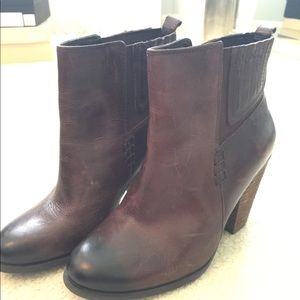 COPY - Brown Leather Ankle Boots
